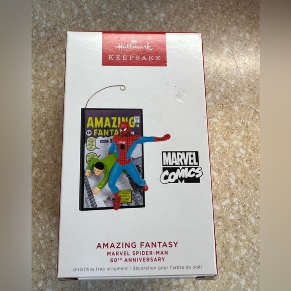 Hallmark Other - 2022 Hallmark 60th Anniversary Amazing Spider-Man Ornament